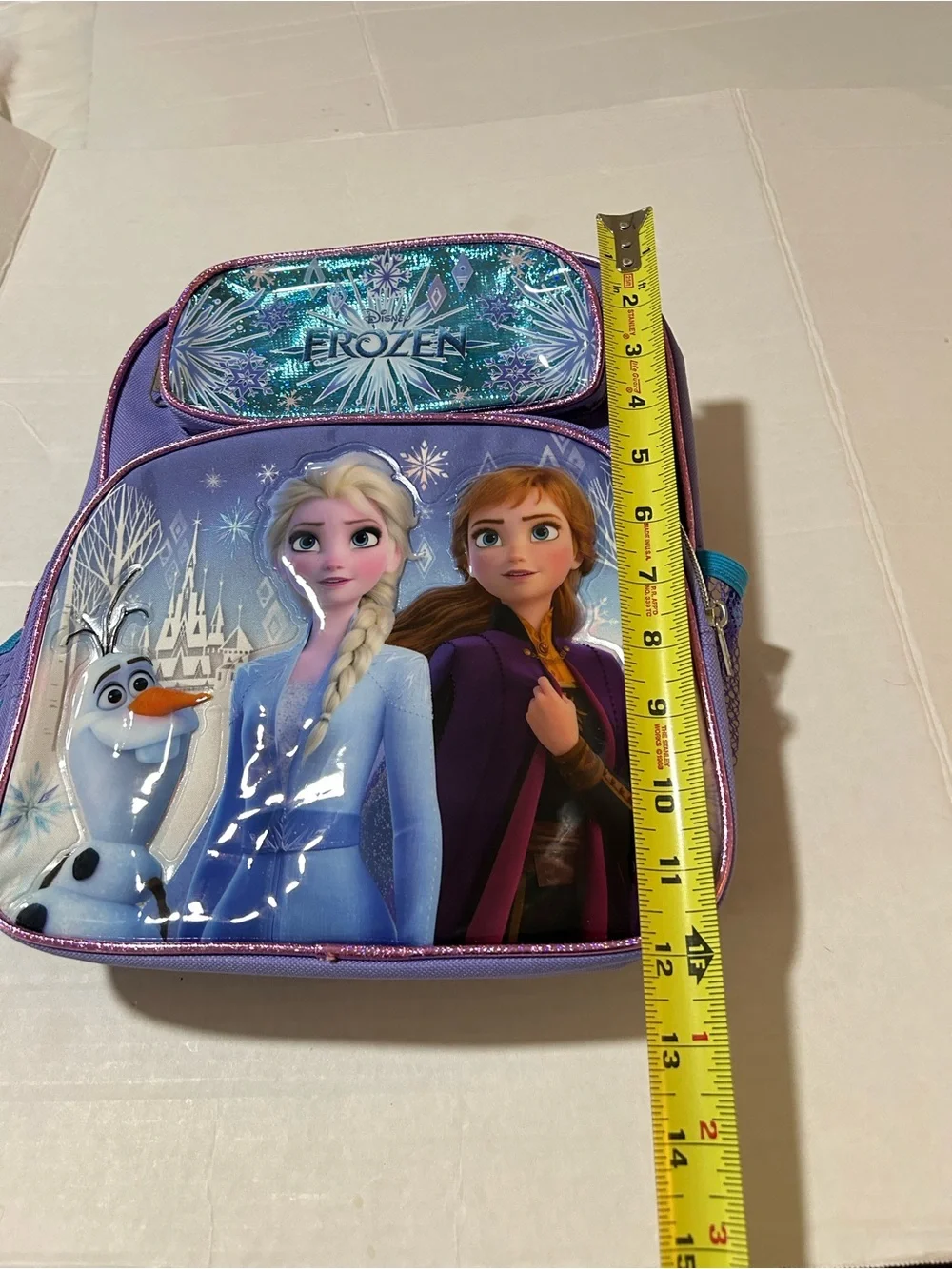 Frozen 2 Backpack 3D Raised Elsa Anna Olaf 12